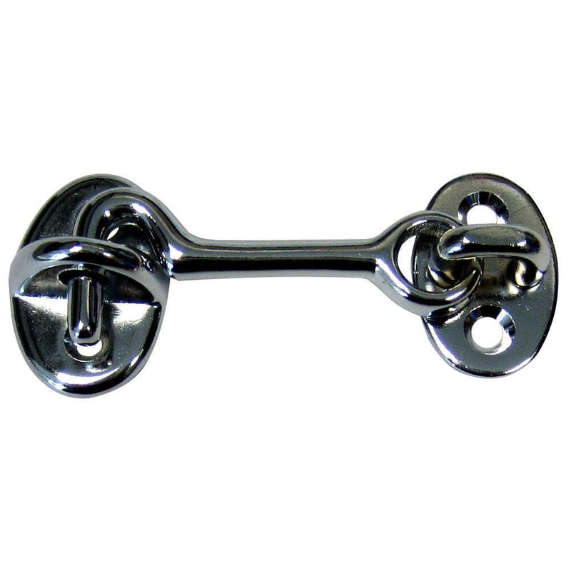 Whitecap Cabin Door Hook - CP-Brass - 2" [S-1401C]-Latches-JadeMoghul Inc.