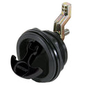 Whitecap Compression Handle Stainless Steel-Black Nylon Non-Locking - 1-4 Turn [8230BC]-Latches-JadeMoghul Inc.