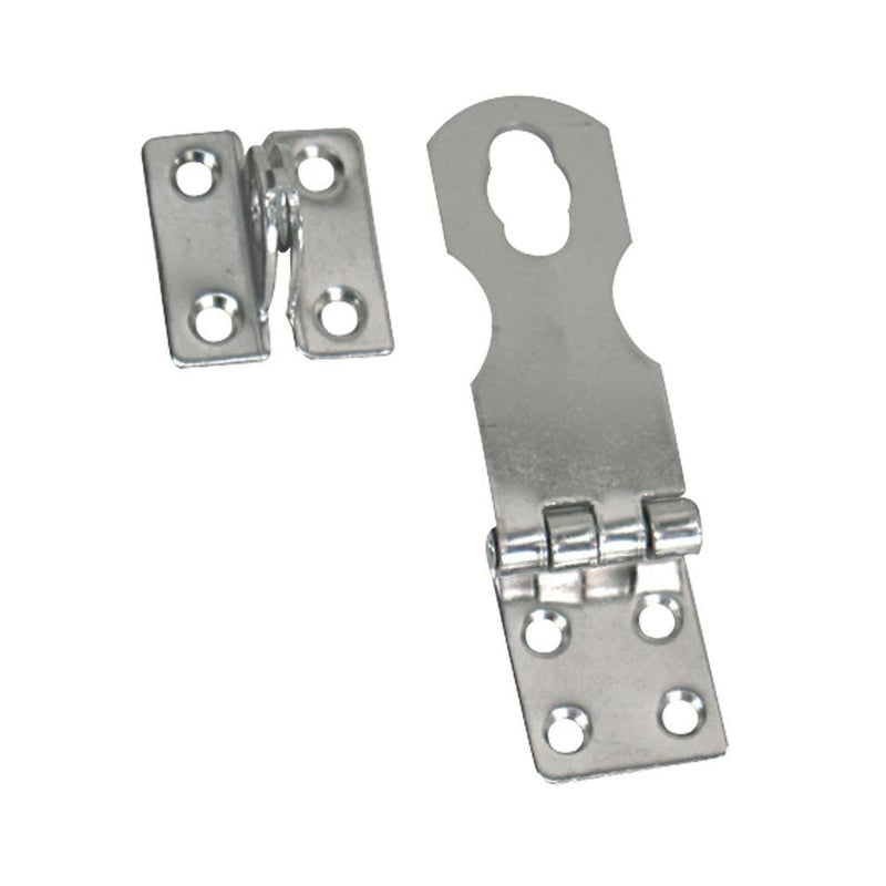 Whitecap Fixed Safety Hasp - 304 Stainless Steel - 1" x 3" [S-4052C]-Latches-JadeMoghul Inc.