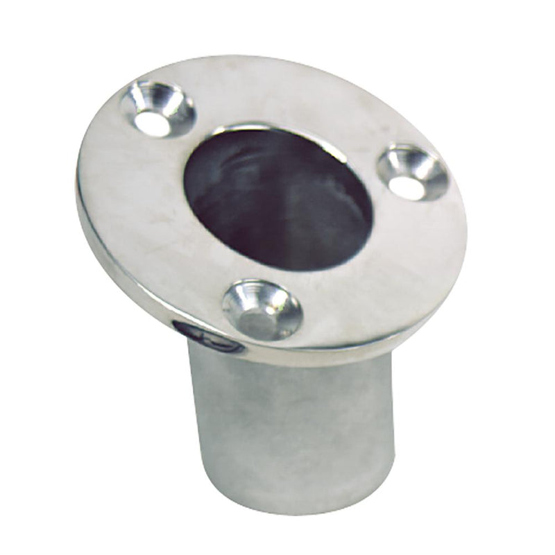 Whitecap Flush Mount Flag Pole Socket - Stainless Steel - 1-1-4" ID [6170]-Accessories-JadeMoghul Inc.