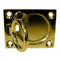 Whitecap Flush Pull Ring - Polished Brass - 2" x 2-1-2" [S-3362BC]-Latches-JadeMoghul Inc.