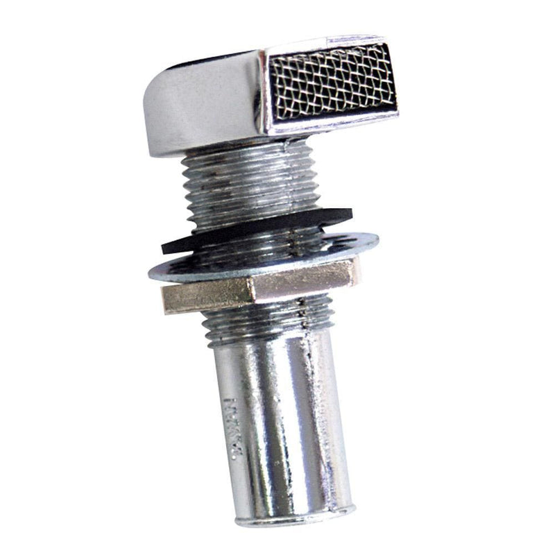 Whitecap Fuel Vent - Rectangular Head, Straight, 9-16" Hose [S-7031C]-Vents-JadeMoghul Inc.