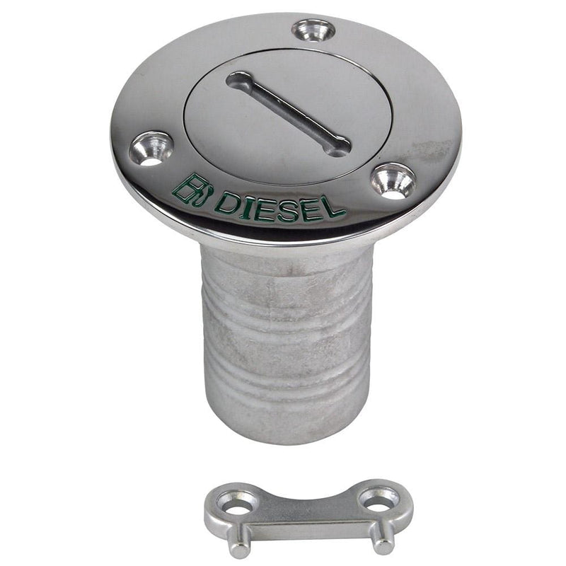 Whitecap Hose Deck Fill - 2" Hose - Diesel [6395C]-Deck Fills-JadeMoghul Inc.