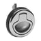 Whitecap Mini Slam Latch Stainless Steel Non-Locking Pull Ring [6137C]-Latches-JadeMoghul Inc.