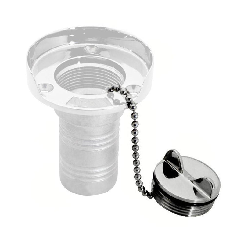 Whitecap Replacement Cap & Chain f-6001 Gas Fill [6002]-Deck Fills-JadeMoghul Inc.