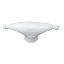 Whitecap Rubber Spreader Boot - Pair - Medium - White [S-9201P]-Accessories-JadeMoghul Inc.