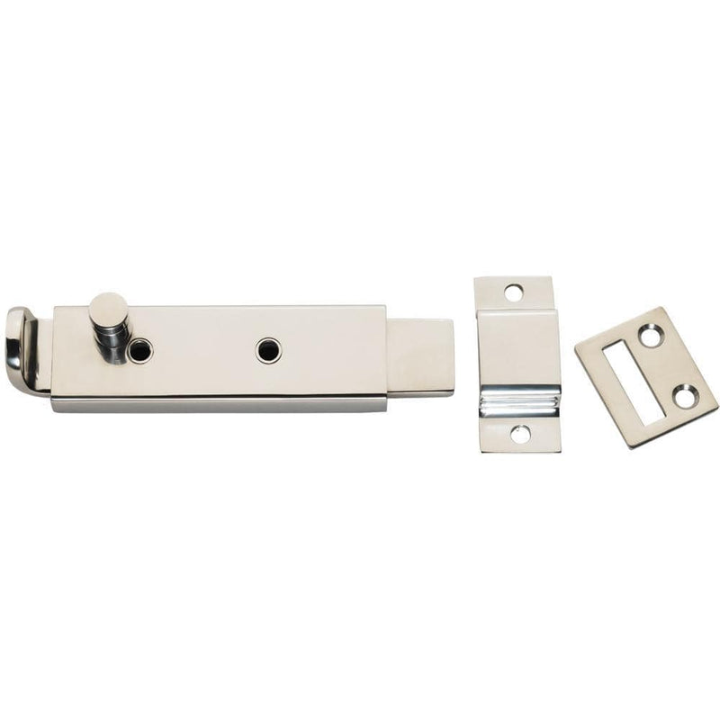 Whitecap Spring Loaded Slide Bolt-Latch - 316 Stainless Steel - 5-5-16" [S-588C]-Latches-JadeMoghul Inc.