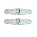 Whitecap Strap Hinge - CP-Brass - 4" x 1" - Pair [S-604]-Hinges-JadeMoghul Inc.