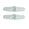 Whitecap Strap Hinge - CP-Brass - 4" x 1" - Pair [S-604]-Hinges-JadeMoghul Inc.