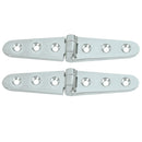 Whitecap Strap Hinge - CP-Brass - 6" x 1-1-8" - Pair [S-605C]-Hinges-JadeMoghul Inc.