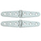 Whitecap Strap Hinge - CP-Brass - 6" x 1-1-8" - Pair [S-605C]-Hinges-JadeMoghul Inc.