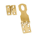 Whitecap Swivel Safety Hasp - Polished Brass - 1" x 3" [S-579BC]-Latches-JadeMoghul Inc.