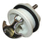 Whitecap T-Handle Latch - Chrome Plated Zamac-White Nylon - Locking - Freshwater Use Only [S-226WC]-Latches-JadeMoghul Inc.