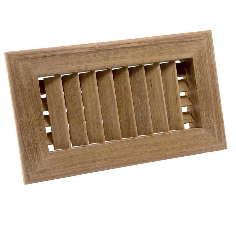 Whitecap Teak Air Conditioning Vent - 9-3-4" x 5-3-4" x 1-1-2" [60629]-Teak-JadeMoghul Inc.