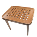 Whitecap Teak Cockpit Grate End Table [60020]-Teak-JadeMoghul Inc.