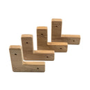 Whitecap Teak Cooler-Box Chocks - 4 Pack [60329]-Teak-JadeMoghul Inc.