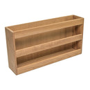 Whitecap Teak Double-Wide Magazine Rack [62508]-Teak-JadeMoghul Inc.