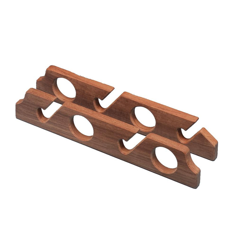 Whitecap Teak Four-Rod Storage Rack - Pair [60612]-Teak-JadeMoghul Inc.