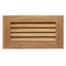 Whitecap Teak Louvered Insert - 6-3-8" x 11-3-16" x 3-4" [60714]-Teak-JadeMoghul Inc.