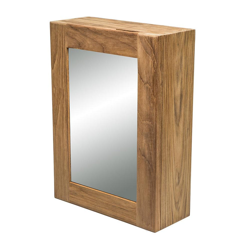 Whitecap Teak Medicine Chest w-Mirror [62354]-Teak-JadeMoghul Inc.