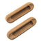 Whitecap Teak Oblong Drawer Pull - 4-1-16"L - 2 Pack [60124-A]-Teak-JadeMoghul Inc.