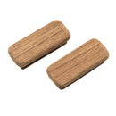 Whitecap Teak Rectangular Drawer Knob - 2-3-4"L - 2 Pack [60131-A]-Teak-JadeMoghul Inc.