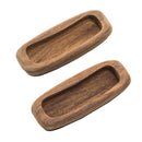 Whitecap Teak Rectangular Drawer Pull - 3-1-4"L - 2 Pack [60135-A]-Teak-JadeMoghul Inc.