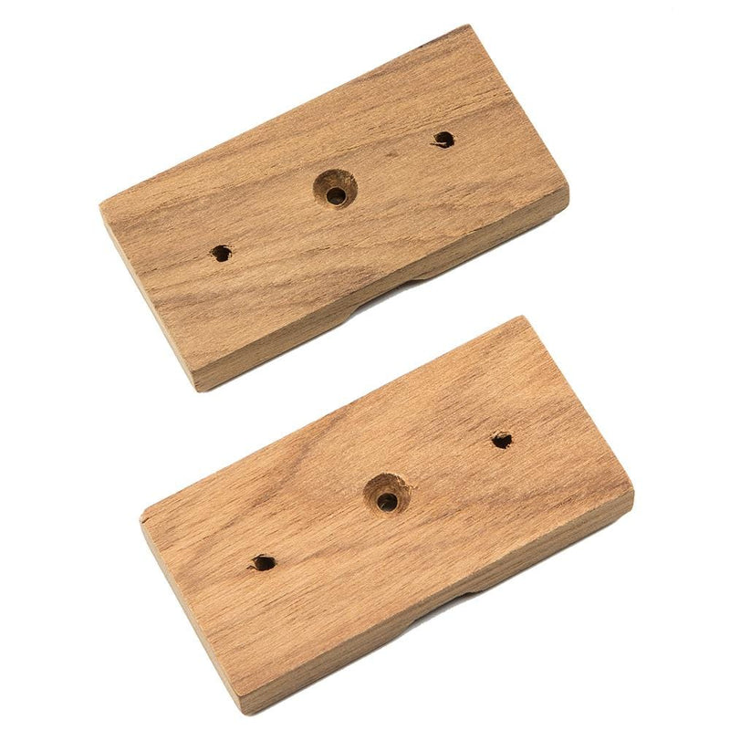 Whitecap Teak Rod Storage Rack Mounting Brackets - Pair [60609]-Teak-JadeMoghul Inc.