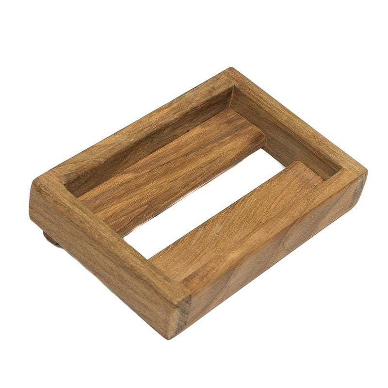 Whitecap Teak Soap Dish [62314]-Teak-JadeMoghul Inc.