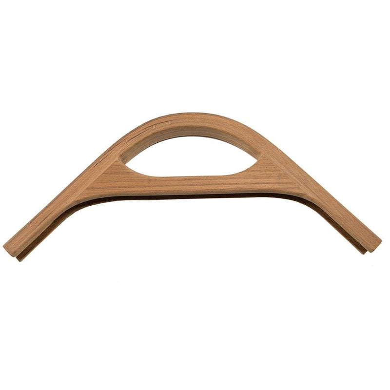 Whitecap Teak Track Corner w-Hand Hold Molding - 3-4" [60805]-Teak-JadeMoghul Inc.