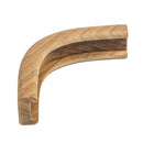 Whitecap Teak Track Outside Corner Molding - 3-4" [60827]-Teak-JadeMoghul Inc.