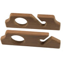 Whitecap Teak Two-Rod Storage Rack - Pair [60610]-Teak-JadeMoghul Inc.