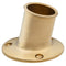 Whitecap Top-Mounted Flag Pole Socket - Polished Brass - 1-1-4" ID [S-5003B]-Accessories-JadeMoghul Inc.