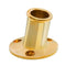 Whitecap Top-Mounted Flag Pole Socket Polished Brass - 3-4" ID [S-5001B]-Accessories-JadeMoghul Inc.