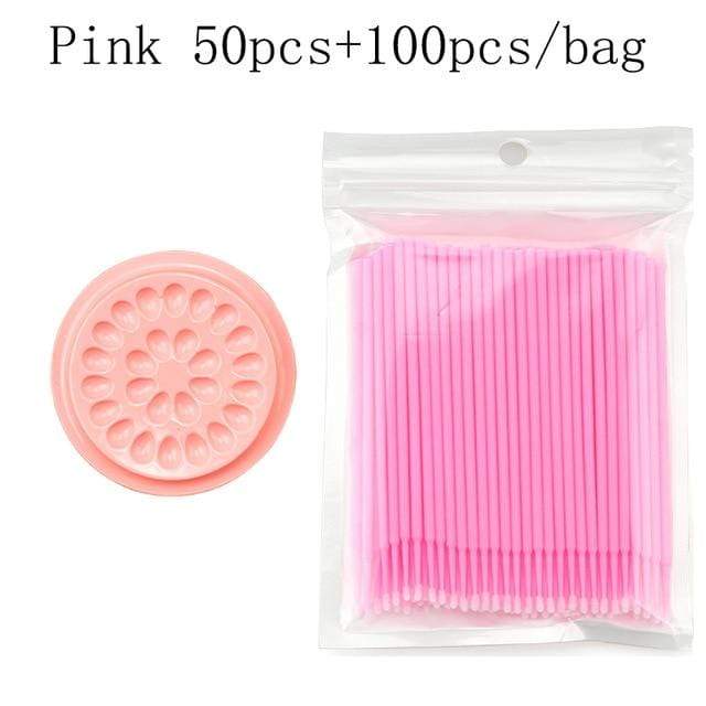 Wholesale Glue Gasket Eyelash glue holder Adhesive Pallet Eyelash Extension glue pads stand on eyelash plastic makeup tools JadeMoghul Inc. 