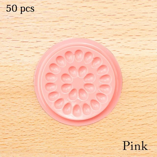 Wholesale Glue Gasket Eyelash glue holder Adhesive Pallet Eyelash Extension glue pads stand on eyelash plastic makeup tools JadeMoghul Inc. 