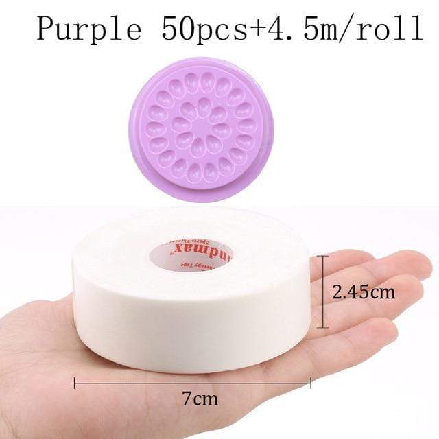 Wholesale Glue Gasket Eyelash glue holder Adhesive Pallet Eyelash Extension glue pads stand on eyelash plastic makeup tools JadeMoghul Inc. 