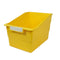 WIDE YELLOW FILE WITH LABEL HOLDER-Arts & Crafts-JadeMoghul Inc.