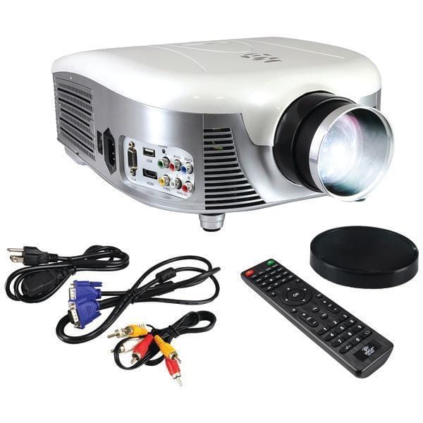 Widescreen 1080p Digital Multimedia LED Projector-Projectors & Accessories-JadeMoghul Inc.