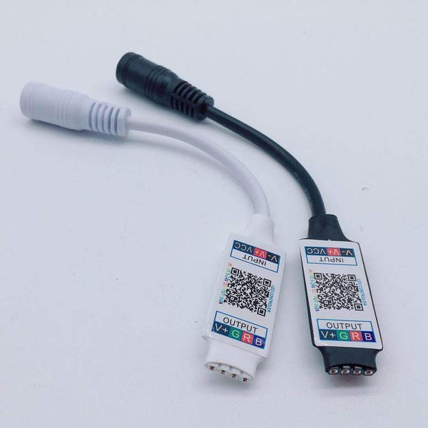 Wifi Mini RGB Bluetooth Controller DC 5V 12V 24V Mini Music Bluetooth Controller Light Strip Controller For RGB RGBW LED Strip JadeMoghul Inc. 