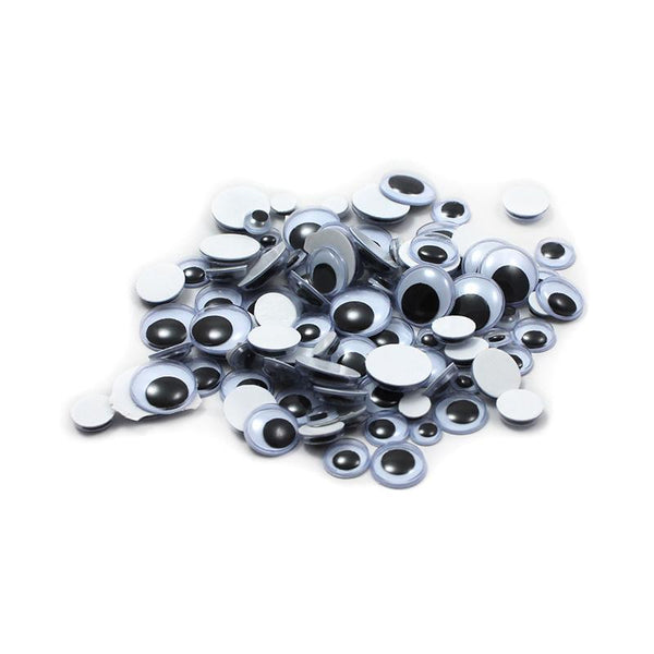 WIGGLE EYES PEEL N STICK BLACK-Supplies-JadeMoghul Inc.