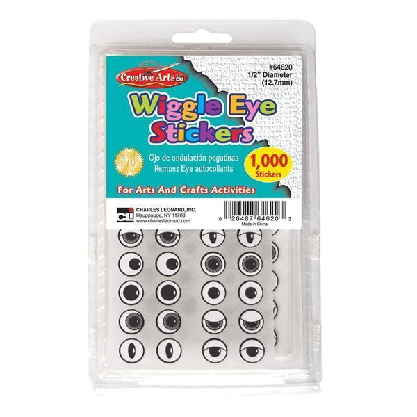 WIGGLE EYES STICKERS BLACK-Supplies-JadeMoghul Inc.