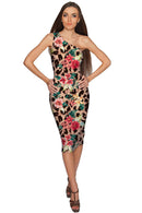 Wild & Free Layla Leopard Print Stretch Party Dress - Women-Wild & Free-XS-Beige/Brown-JadeMoghul Inc.