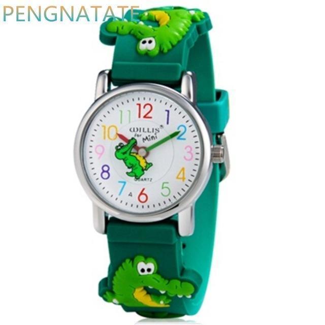 WILLIS Fashion child Waterproof 3D Lorry Cartoon Design Analog Wrist Watch Children Clock kid Quartz Wrist Watches PENGNATATE-14-JadeMoghul Inc.