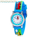 WILLIS Fashion child Waterproof 3D Lorry Cartoon Design Analog Wrist Watch Children Clock kid Quartz Wrist Watches PENGNATATE-4-JadeMoghul Inc.