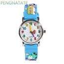 WILLIS Fashion child Waterproof 3D Lorry Cartoon Design Analog Wrist Watch Children Clock kid Quartz Wrist Watches PENGNATATE-6-JadeMoghul Inc.