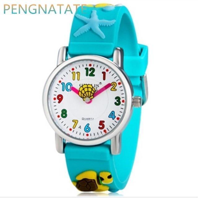 WILLIS Fashion child Waterproof 3D Lorry Cartoon Design Analog Wrist Watch Children Clock kid Quartz Wrist Watches PENGNATATE-9-JadeMoghul Inc.