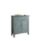 Winchell Antiqued Console Table, Antique Blue-Console Tables-Antique Blue-Wood Veneer MDF-JadeMoghul Inc.