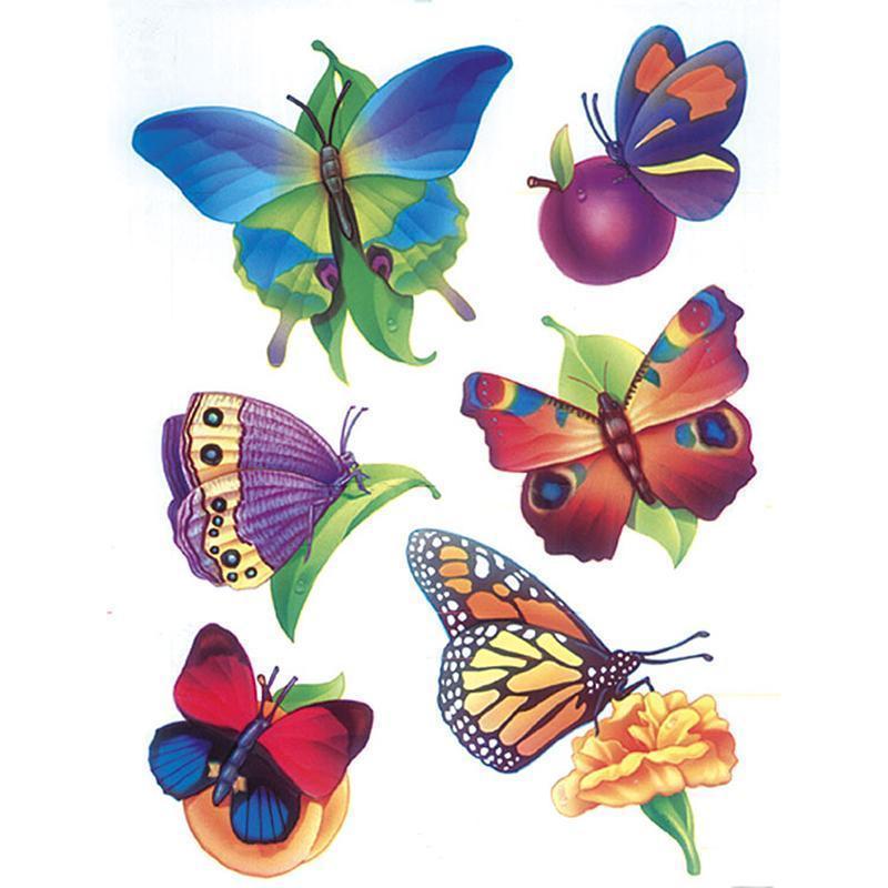 WINDOW CLING BUTTERFLIES 12 X 17-Learning Materials-JadeMoghul Inc.