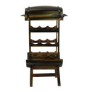 Wine Racks Remarkable 2 Tier Wine Rack - Benzara Benzara